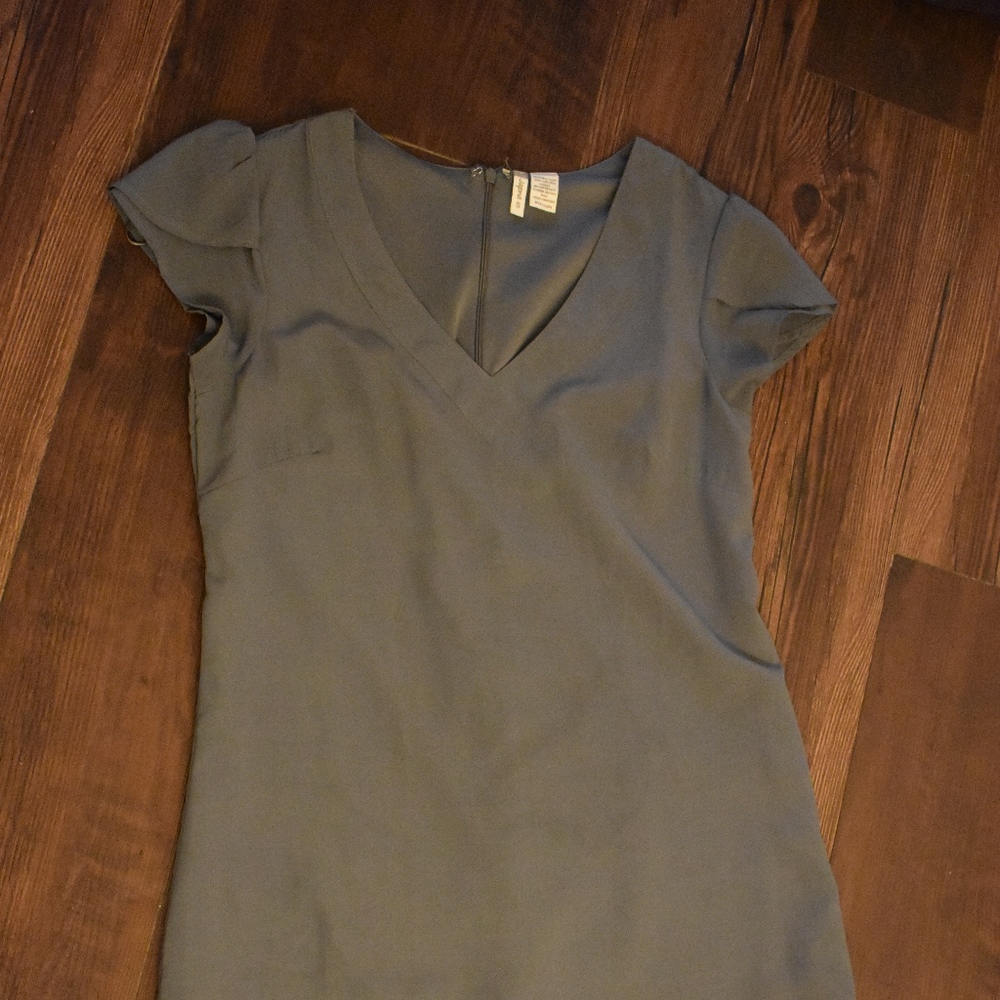 Grey Shift Dress